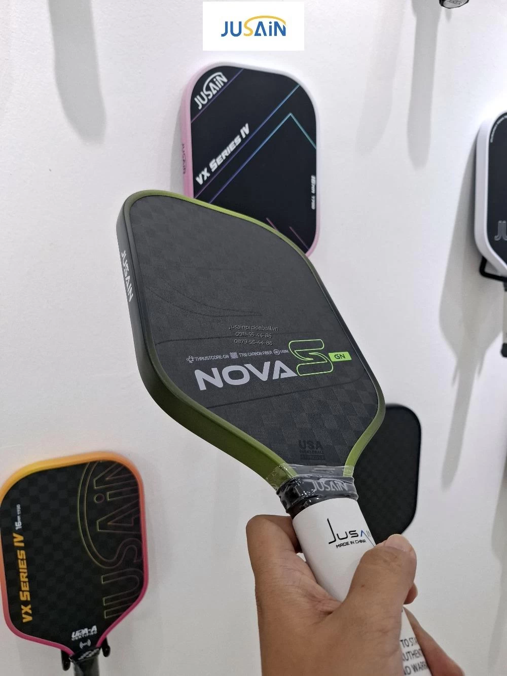 Vợt Pickleball Jusain Nova S GN Gen 3 YNXZ-09 (14mm)