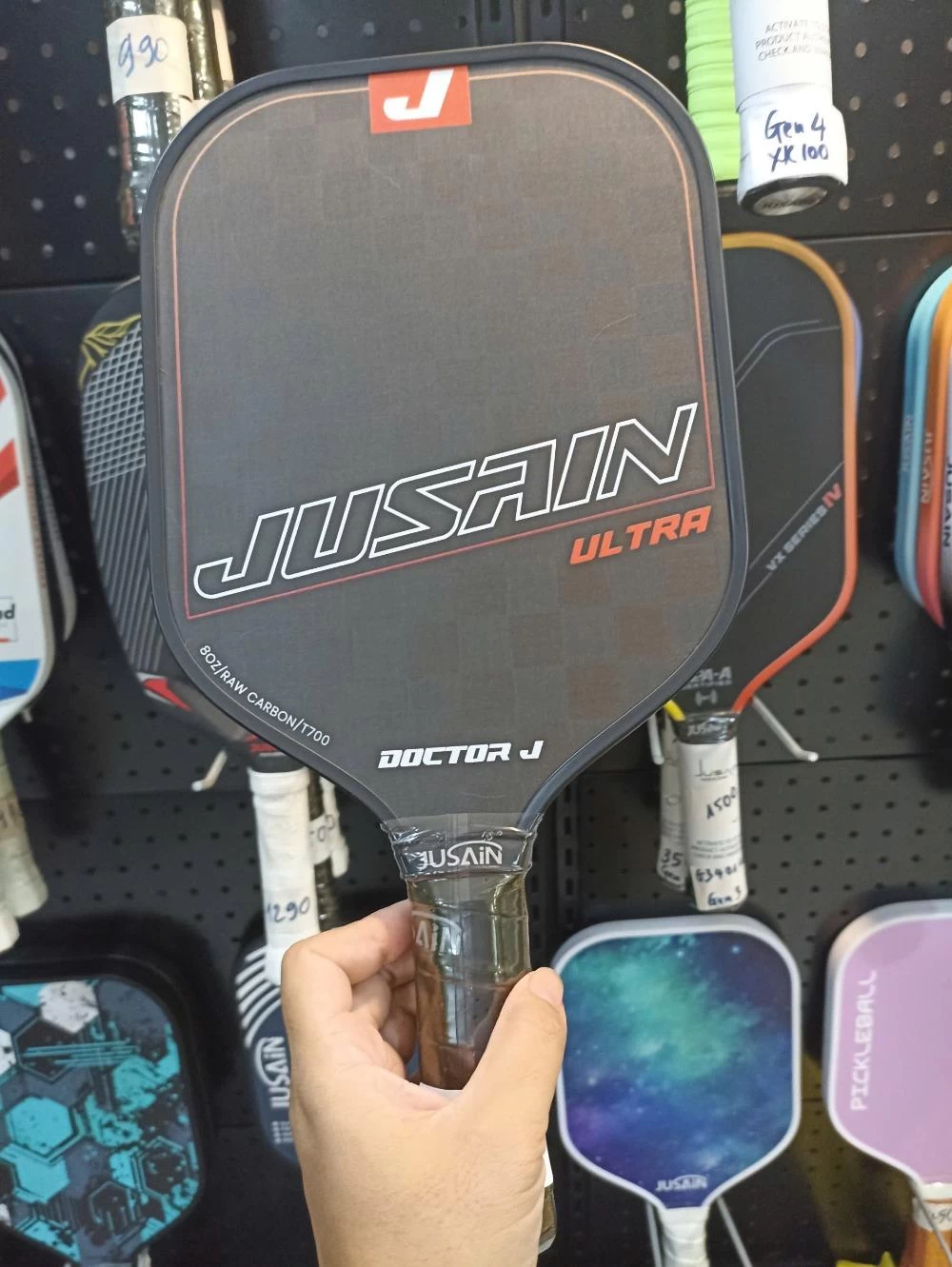Vợt Pickleball Carbon RAW Jusain YNTG-1602-0 16mm