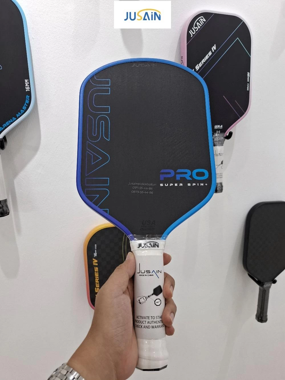 Vợt Pickleball Jusain Aurora Gen 3 YNXZ-05 (16mm)