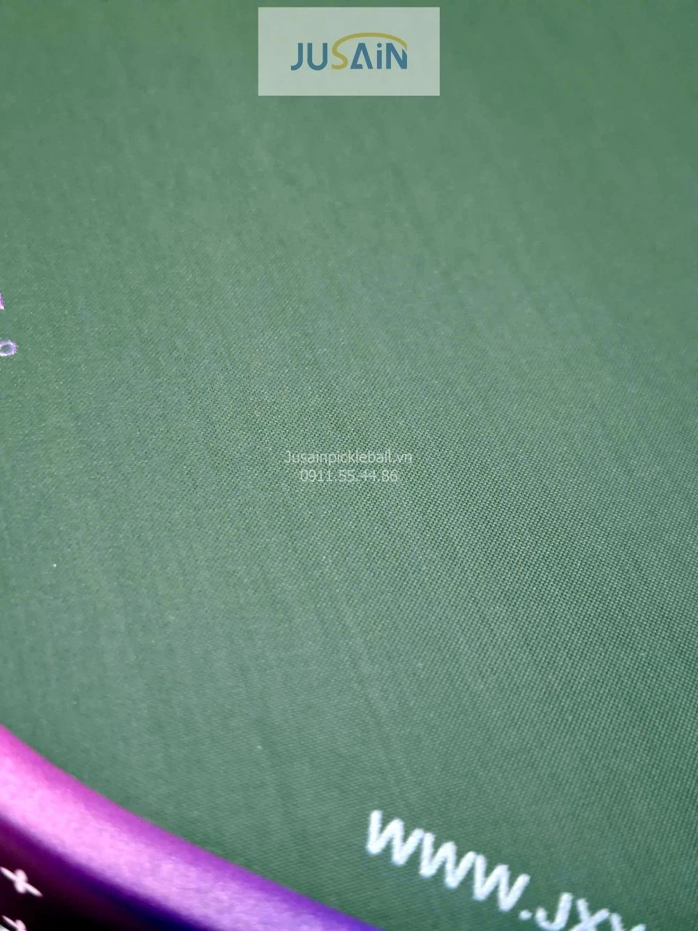 Vợt Pickleball Jusain Gatling JSRG-51X207 Gen 5 Black Honeycomb Carbon T800 16mm - Sunset Pink