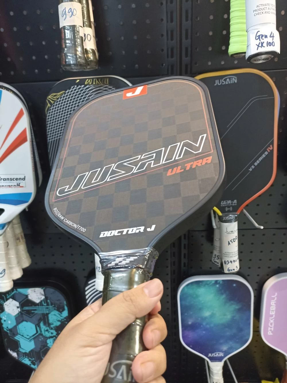 Vợt Pickleball Carbon RAW Jusain YNTG-1602-0 16mm