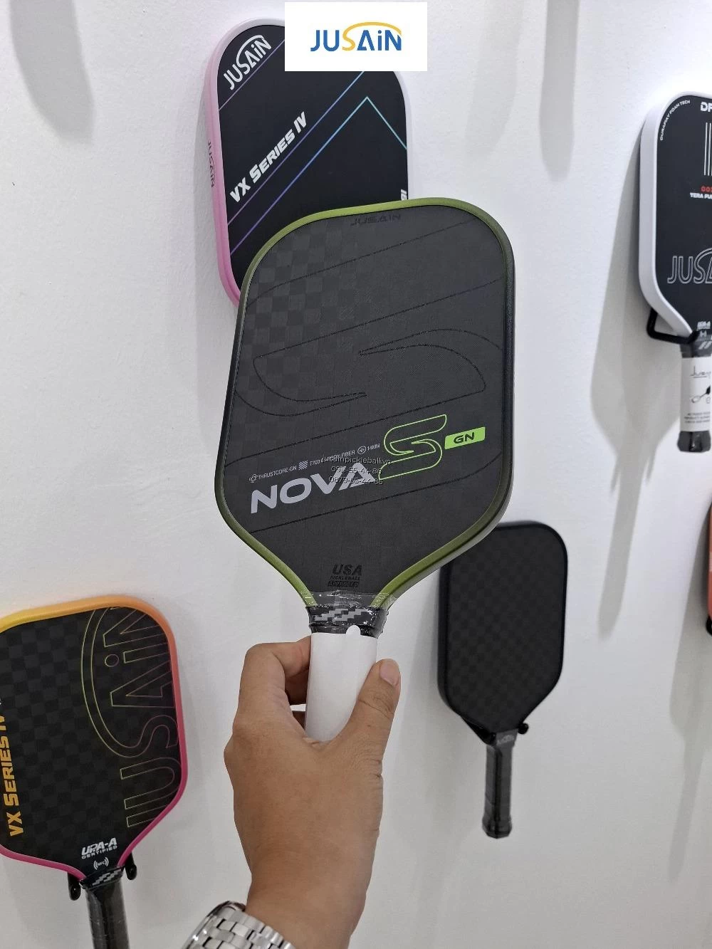 Vợt Pickleball Jusain Nova S GN Gen 3 YNXZ-09 (14mm)
